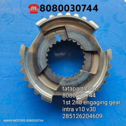 1st 2nd engaging gear intra v10 v30 285126204609 1st 2nd engaging gear intra v30 gearbox tata motors hub syncroniser syncromising ring 3