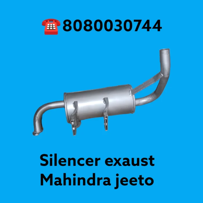 Silencer exaust Mahindra jeeto