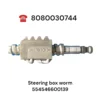 Steering box worm intra